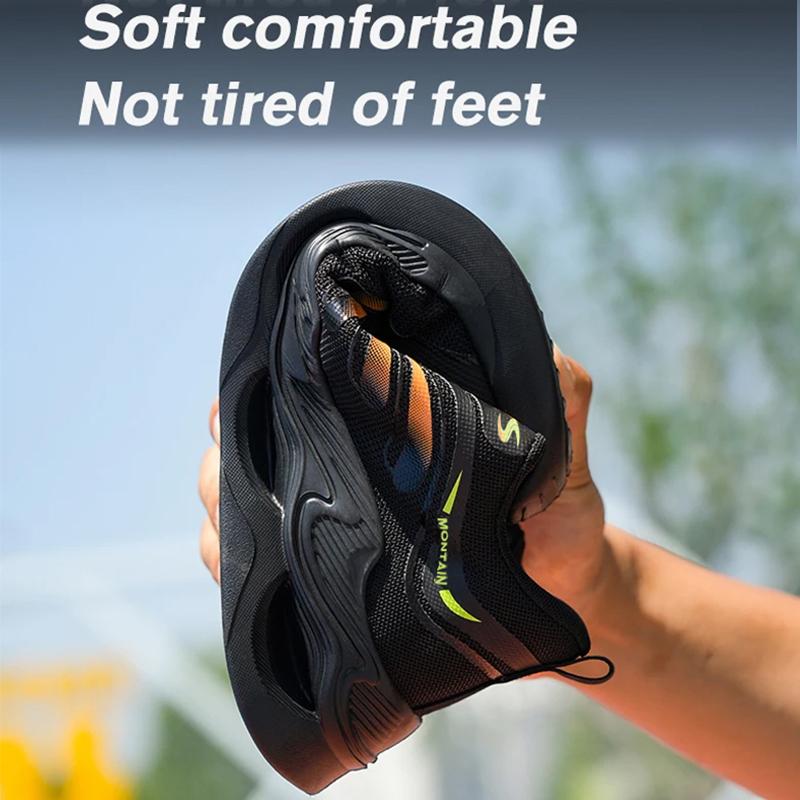 Rotary Button Safety Shoes For Men Men's Work Shoes High Quality Steel Toe Sneakers Men's Shoes Work Safety Shoes