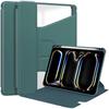 Для iPad Про 11 (2025)/11 (2024) Чехол Вращающаяся подставка Кожа+Акрил Чехол для планшета (без клавиатуры)