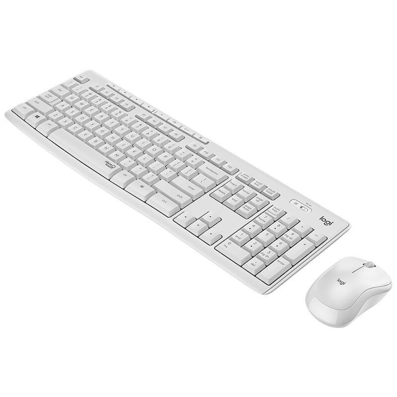 Logitech Бесшумный беспроводной комплект клавиатуры и мыши MK295