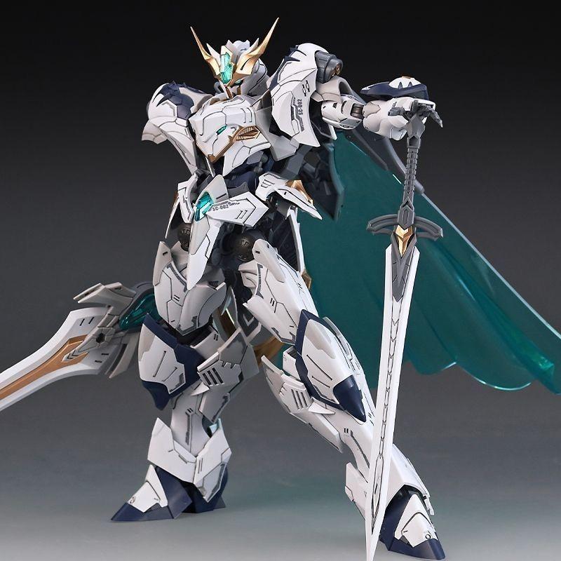 SNAA HG 1/144 SC-002 ТИТАНОВЫЙ ДВУРУЧНЫЙ МЕЧ ТРИСТАН Модель Рыцари Круглого стола ПВХ Статуя Игрушка Подарок Коллекция