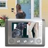 7-дюймовый проводной водонепроницаемый видеодомофон дверной звонок ИК камера монитор домофон