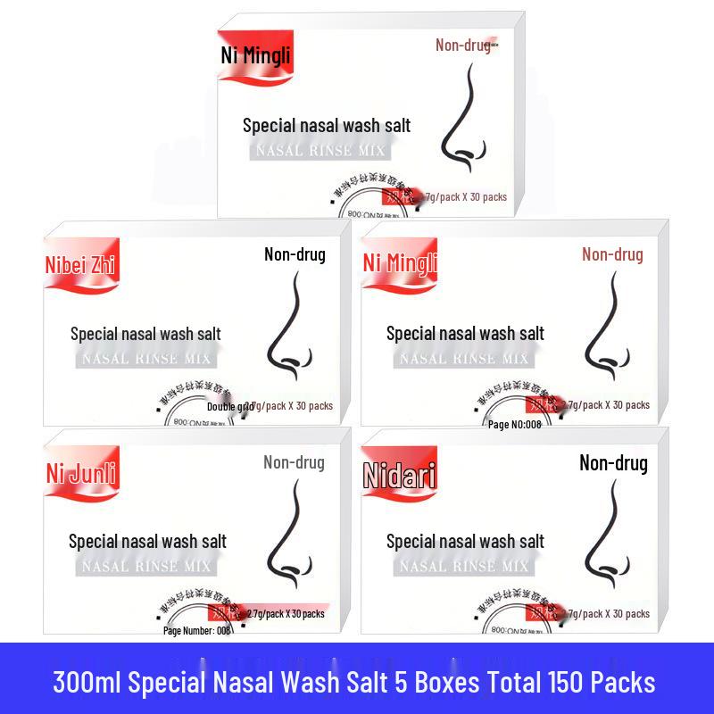 Nasal Irrigator Device: Adult & Child Saline Spray for Home Use
