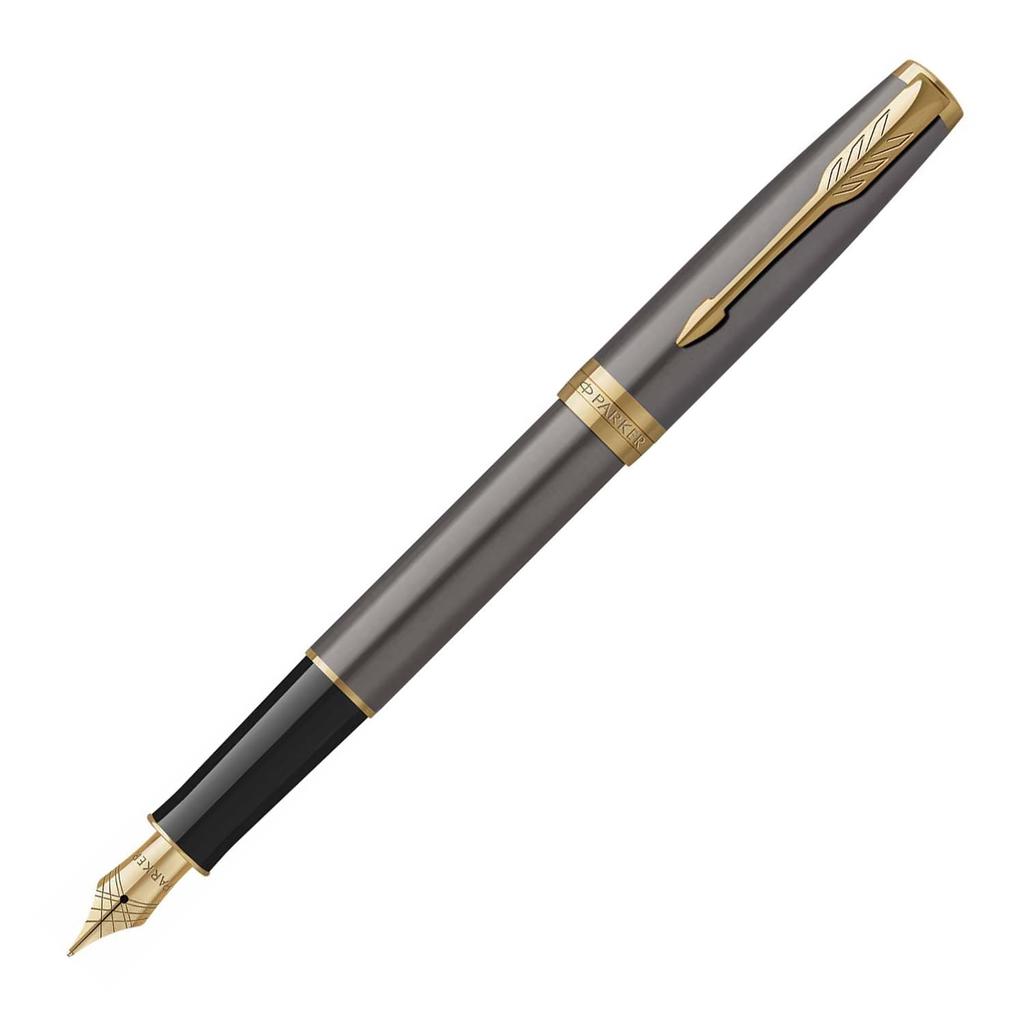 PARKER Sonnet Серый GT Перьевая ручка Fine Подарок Премиум Оригинальный Продукт Номер 2213781 Ручка, Перо, В коробке, Качество, Импортный,