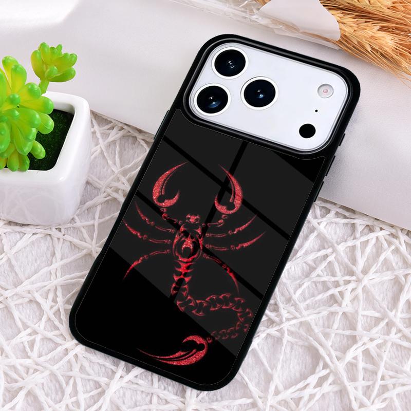 Ударопрочный чехол для телефона Скорпион Scorpio для iPhone 17 Air 16e 15 11 12 14 13 Pro Max Чехол Coque