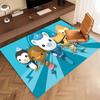 1pc The Octonauts1 Print Area Rug - Soft, Washable Non-Slip Indoor Mat, Living Room, Home Office Decorative Rug,Office Decorative