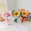 DIY Sunflower Flower Bouquets Carnation Rose Simulation Flower  Valentine's Day Gift