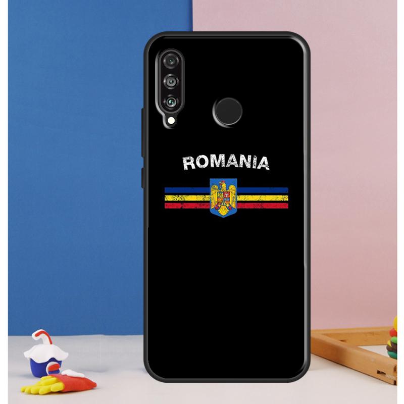 Romania Flag For Huawei Nova 12i 10 9 SE 5T 12s 11i Y91 Y90 Y60 Y70 Y72 Y61 P20 P30 P40 Lite P60 Pro Case