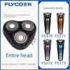 FLYCO Электрическая бритва с 2 головками Fs373 Аксессуары Бритва