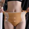 Women Underpants High Waist Tummy Control Seamless Compression But Lift Slimming Great Elasticity Color Matching Anti-septic Lady Briefs Panties