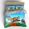 Mario-themed characters and blocks. Bedding sets Duvet cover sets Duvet covers Pillowcases(1 * Duvet Cover 2 * Pillowcases, without duvet insert)