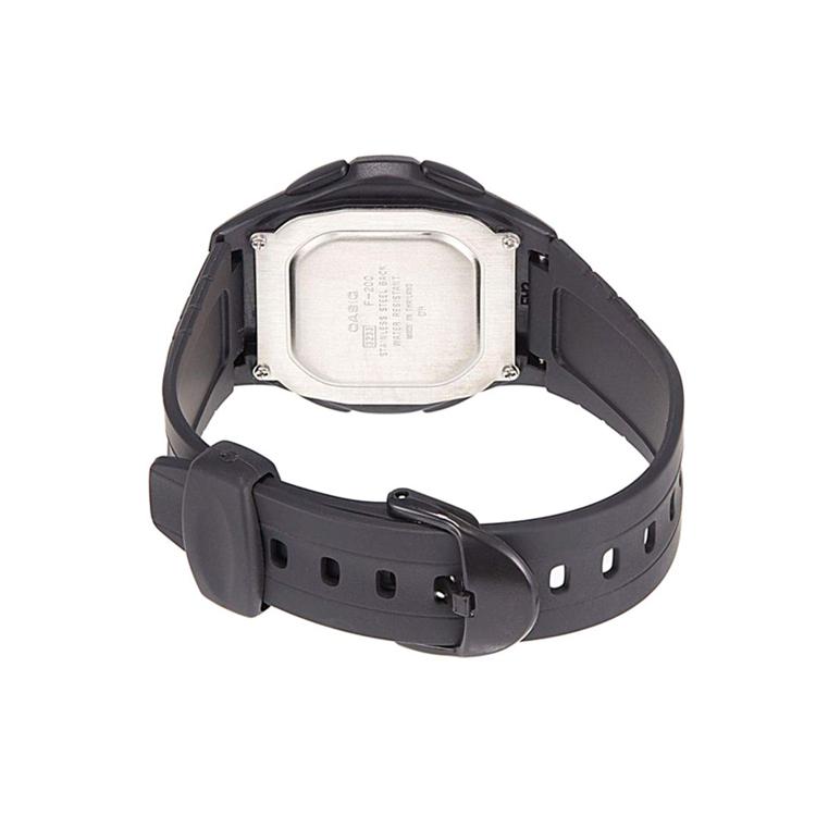 Casio Мужские ЧЕРНЫЕ ЧАСЫ ДЛЯ ПОДРОСТКОВ F-200W-9A F-200W-9A