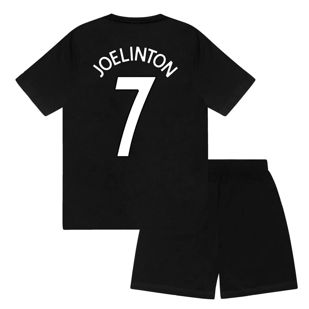 Newcastle United FC Boys Joelinton 7 Sublimated Short Pyjama Set