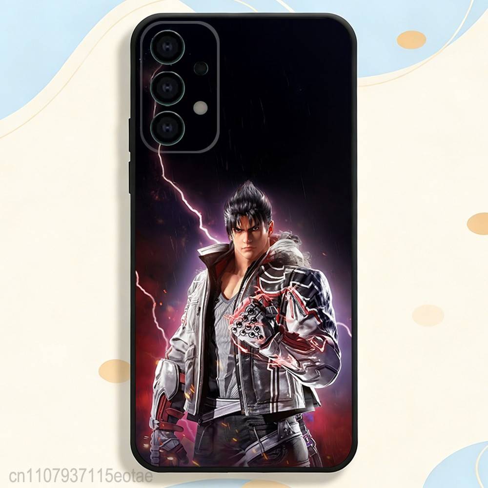Чехол для телефона Game T-Tekken 8 для серии Samsung S s21 s22 s23 s24 s25 S26 FE Plus Ultra TPU Мягкий, приятный для кожи чехол