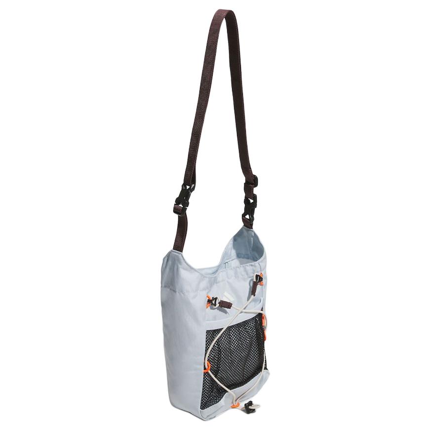 Adidas Recycled Nylon Shoulder Bag, Crossbody Bag Women's Light Blue KC0238