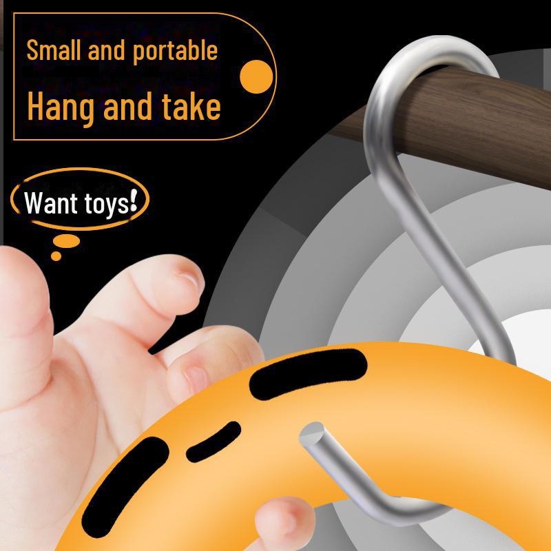 Многофункциональный крючок из холоднокатаной стали в форме буквы S: Идеально подходит для кухни, ванной комнаты или общежития.