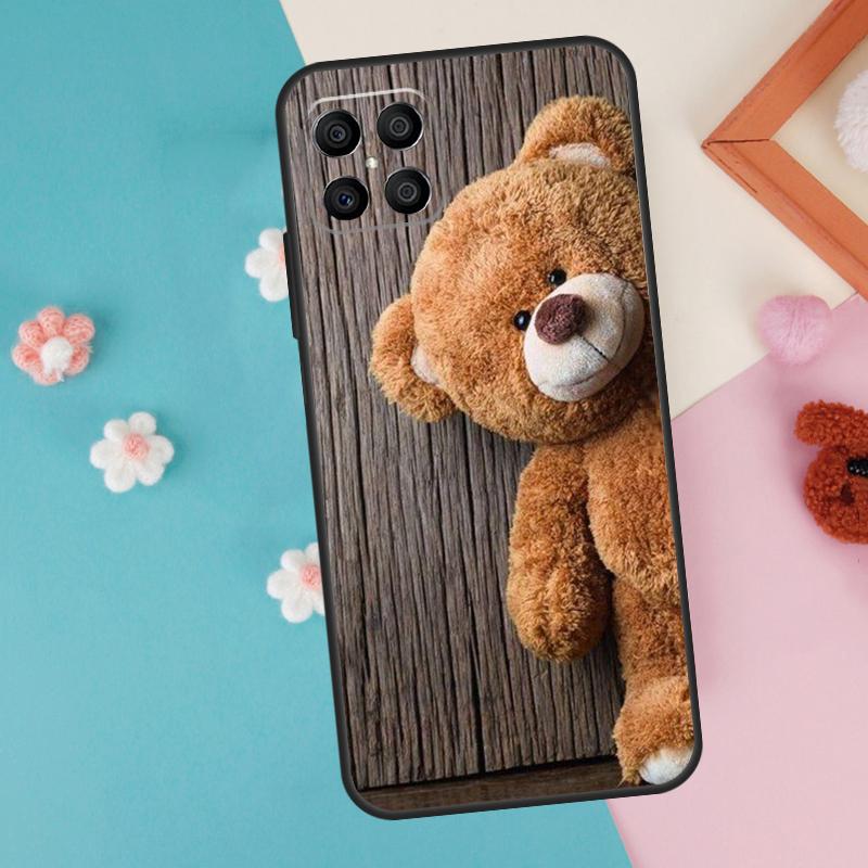 Милый Чехол-Медведь Для Honor Magic 7 5 6 Lite Pro Honor X8b X9b X9a X8a X8 X9 X9c 50 70 90 200 Lite Чехол