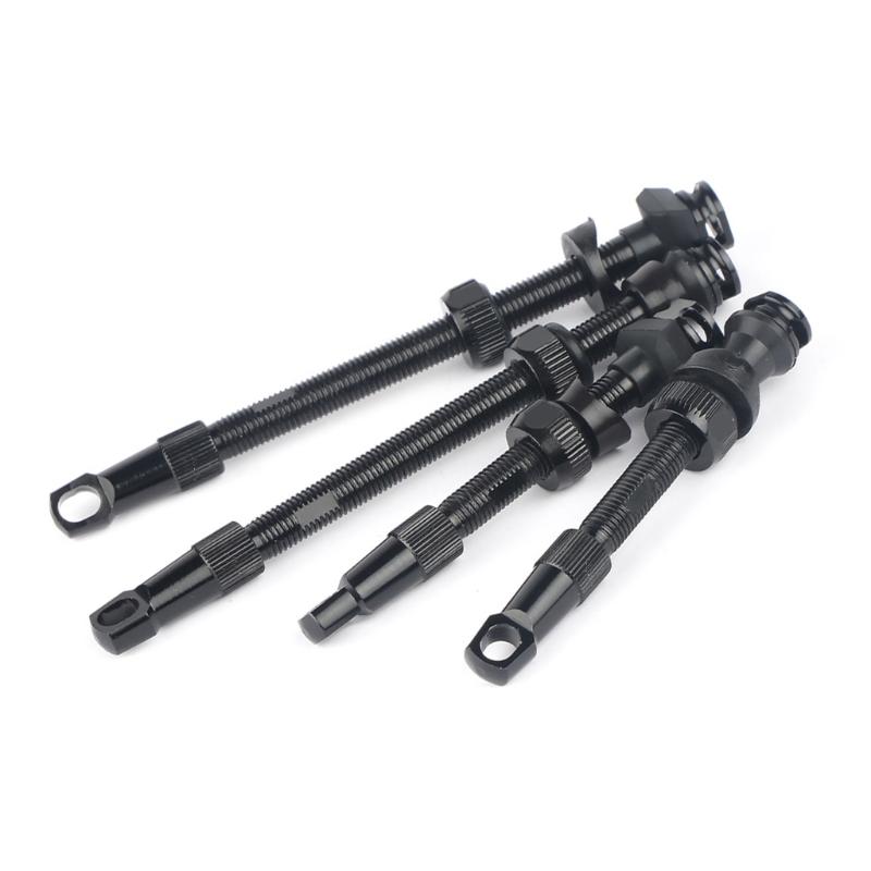 Длинные алюминиевые велосипедные ниппели Легкие велосипедные ниппели Велосипедные бескамерные ниппели Шток для велоспортивного мероприятия