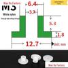 T-Shaped Nylon Insulating Bushing Spacer for M3-M35 Threads