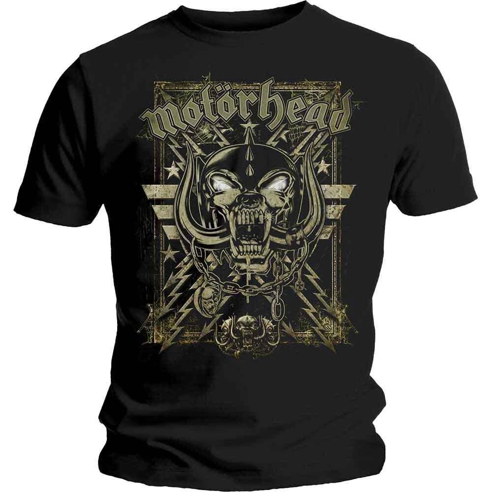 Motorhead 'Паутина Военной Свиньи' Черная футболка - НОВАЯ военная свинья