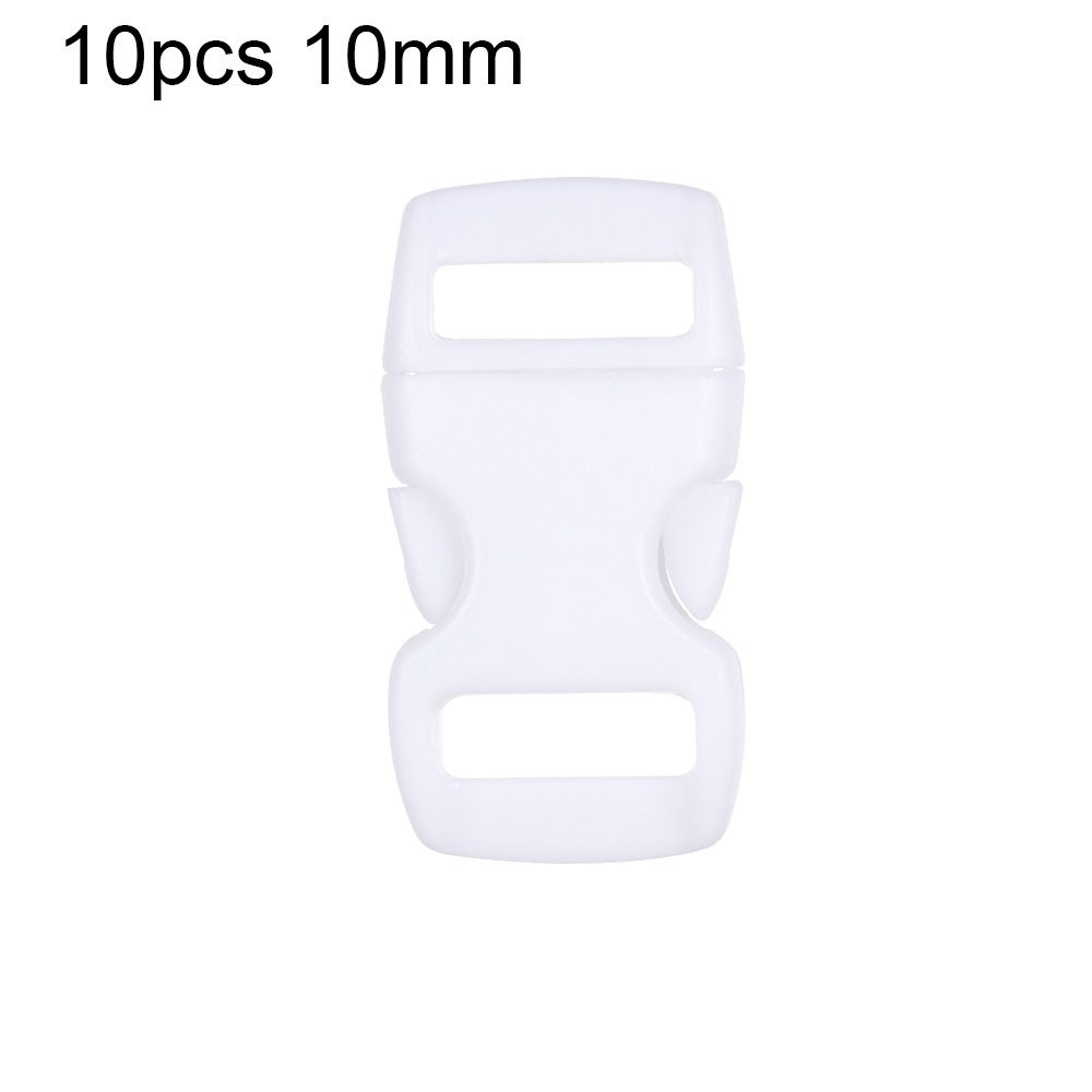 Bag Strap Webbing Side Release Buckles Curved Buckle Backpack Belt Parts Paracord Bracelet Lock