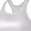 Nike Спортивный бюстгальтер Swoosh Icon Clash со средней поддержкой, женское нижнее белье, металлик-серебристый CT3792-100