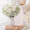 52cm White Artificial Gypsophila Flowers Bouquet Fake Flower Heads Party Home Decoration Photography Props Plant Wedding Decor