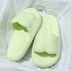 Fashion Thick Bathroom Shoes for Women 2024 Platform Green Off White Summer Soft Slides Sandals Woman Slippers Designer B Pvc Sale 39 F