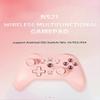 Беспроводной геймпад для Android/iOS/ПК/PS3/PS4 Bluetooth игровой контроллер 6-осевой гироскоп TURB непрерывная функция двойной вибрации двигателя(черный)