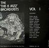 LP Record VARIOUS - The 'This Is Jazz' Broadcasts, Vol  33 Rarities 1976 Denmark Jazz Used