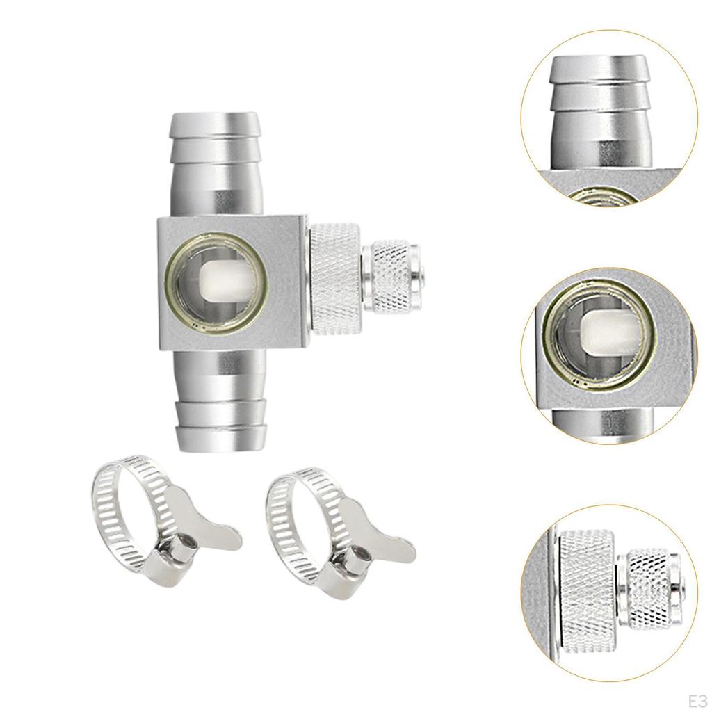 External Inline Aquarium Air Dics Silent Professional Aerator CO2 Diffuser Bubbler