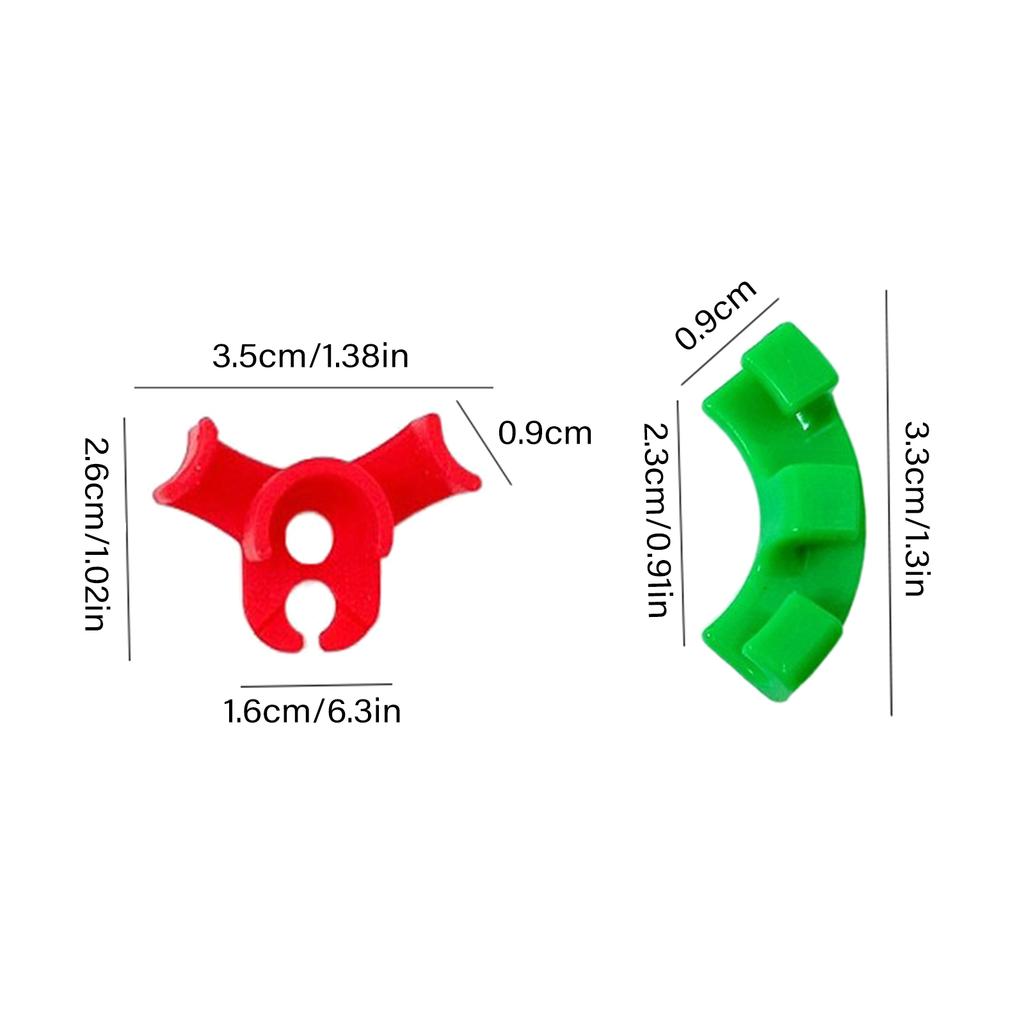 Bonsai Branch Bender Tool Green Ear Shape Adjustable Angles Plant Clamps Bending Device for Tree Shaping Home Gardening