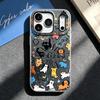 Ins взрыв ветра животное применение яблоко iPhone16/17promax чехол для мобильного телефона матовый женский Huawei mate60