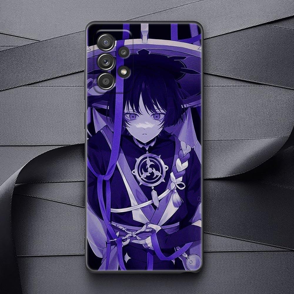 Чехол Scaramouche Genshin Impact для Samsung Galaxy A23 Чехол Galaxy A13 A21s A24 A22 A14 A23 A11 A12 A03 A04s A01 A02 Чехол для телефона
