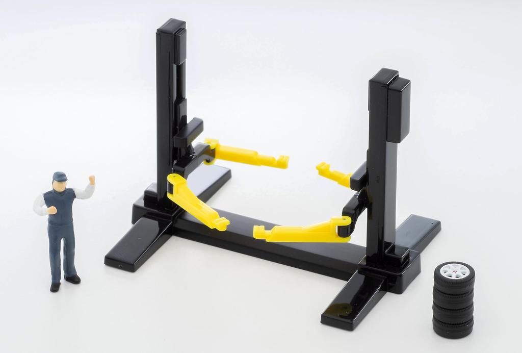 Tomikarama Vintage 1/64 06b Car Lift (TLV-NEO Honda Civic Type R Custom Specification Included) ABS Resin Accessories