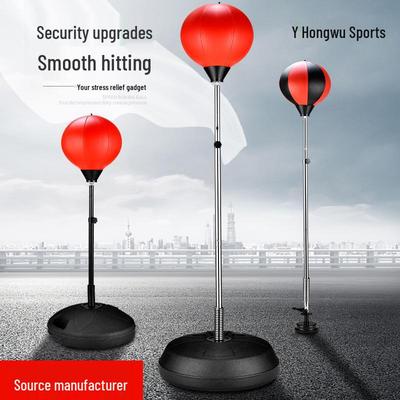Напольный боксерский скоростной мяч для взрослых, тренажер для реакции и боксерская груша-неваляшка.