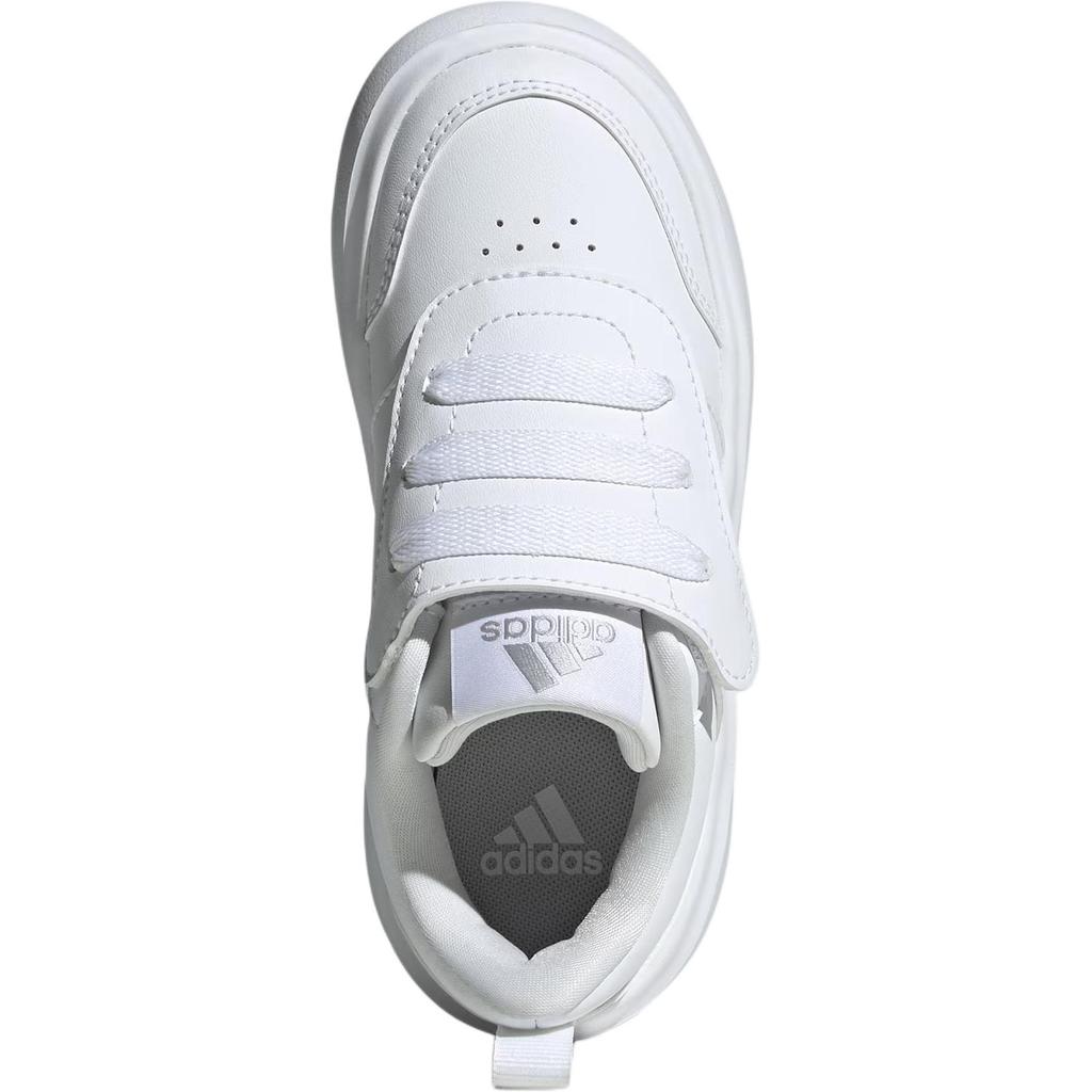 Adidas Park St Synthetic Leather Ac Comfortable Versatile Durable Low Top Kids Casual Shoes Kids Casual Shoes White JR2134