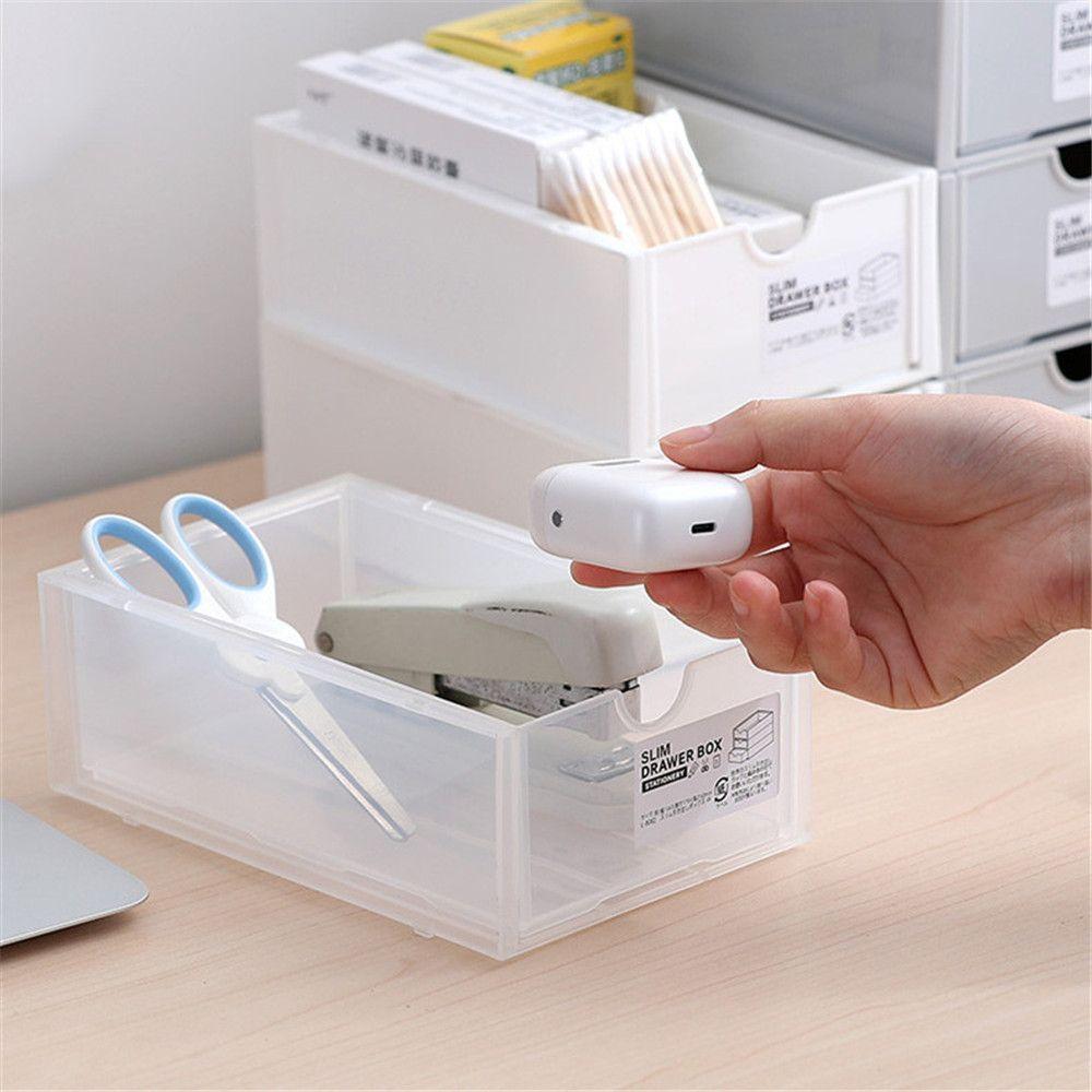 Ящики для хранения в шкафу Настольный ящик для хранения Косметическая полка Органайзер для канцелярских товаров в офисе Тип ящика