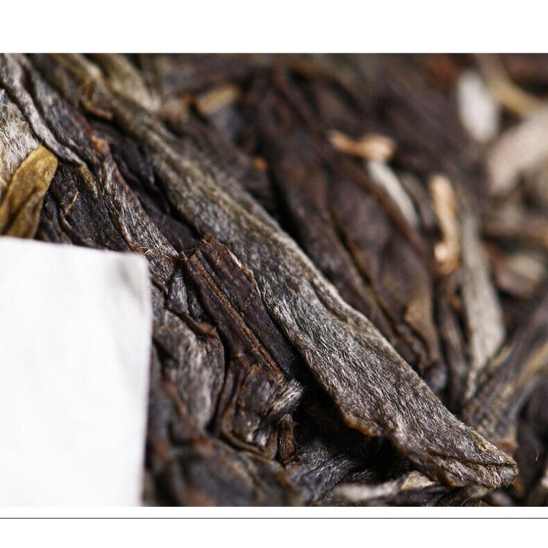 2021 Haiwan Yi Wu Zheng Shan Ma Hei Знаменитое старое дерево Шэнь Пуэр Чай Сырой Пуэр 500г