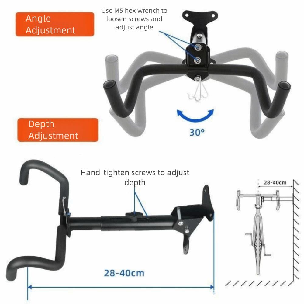 Компактная настенная балка для велосипедов, настенный крюк, настенная стойка для велосипедов, хранение горных велосипедов