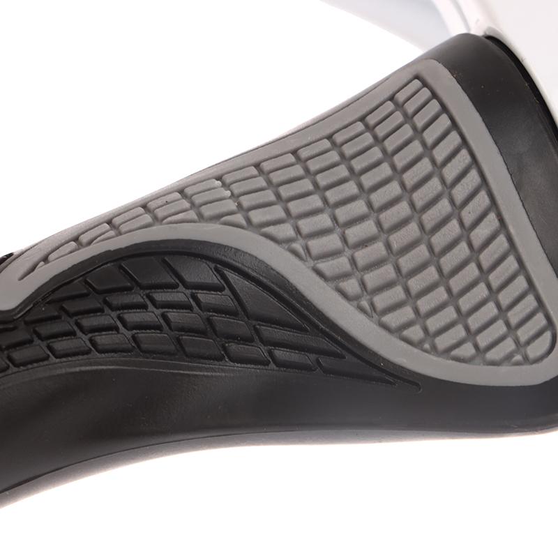 Ручка для горного велосипеда из овечьего рога, противоударная и пылезащитная резиновая ручка для велосипеда, двусторонний блокирующий аксессуар