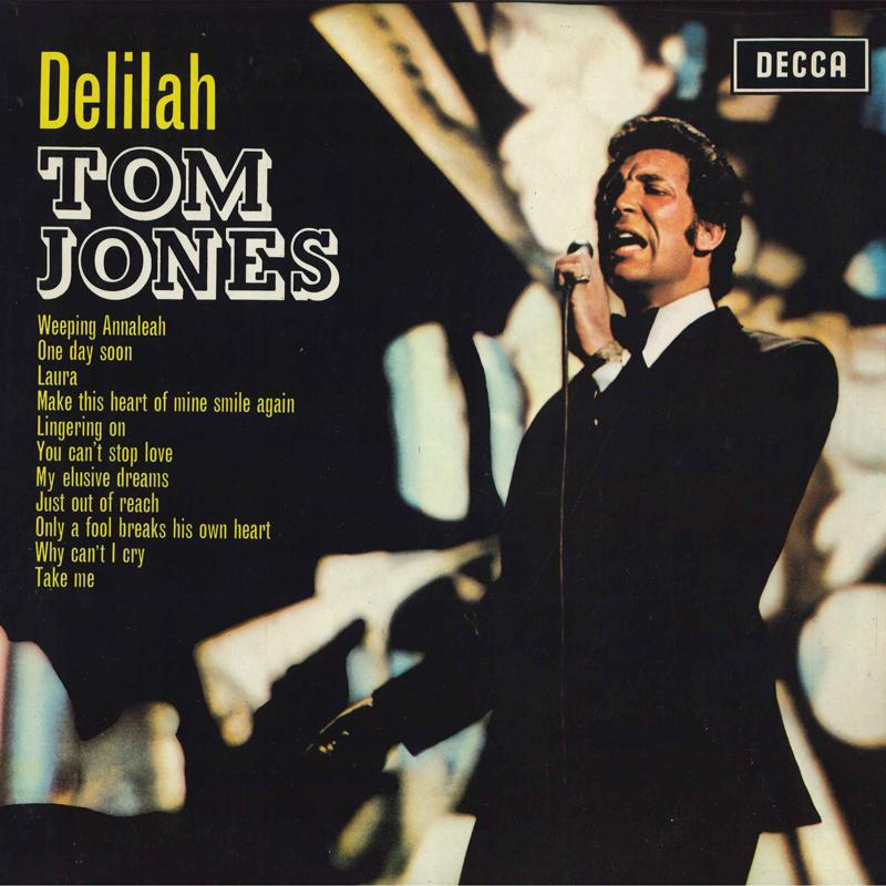 LP Record TOM JONES - Delilah SKL4946 Decca 1968 UK Pop Used