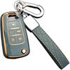 Чехол для ключа Chevy с брелоком, чехол для ключа из ТПУ с полной защитой для Chevrolet Equinox Camaro Cruze Malibu Sonic Buick Terrain