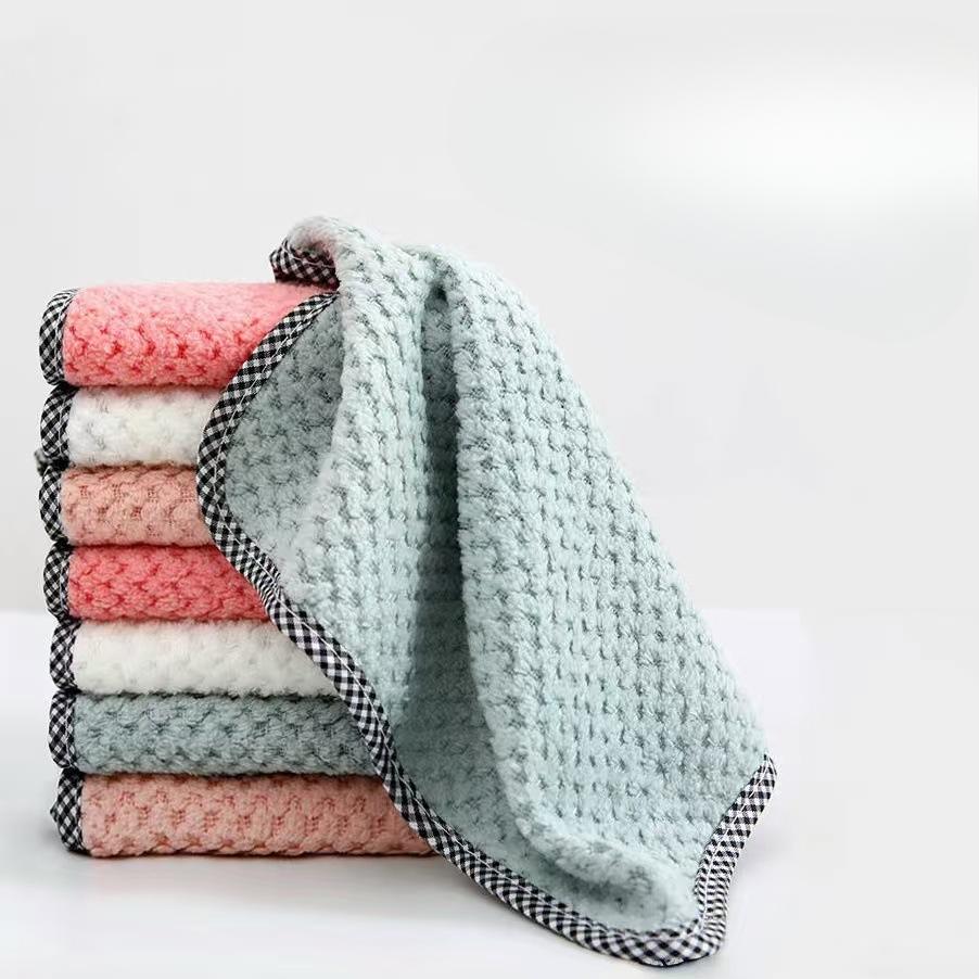 1/5/10 шт. Полотенца для посуды Кухонные полотенца для мытья посуды Антипригарные салфетки для мытья посуды с маслом Антижировые тряпки для протирки Инструменты для чистки и протирания посуды