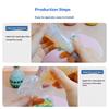 Mosaic collage lamp handmade material package creative night light DIY set handmade educational toy S