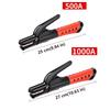 Secure Grip Welding Electrode Holder 500A 1000A Welding Tongs Electrode Clamp  For Welders