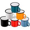 350ml Water Mug Exquisite Retro Style Metal Universal Round Edge Milk Cup