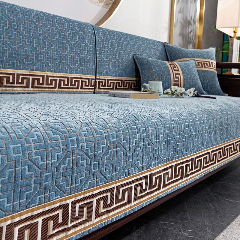 Новый защитный чехол для дивана для гостиной, эластичный диван, подушка, коврик, чехлы для диванов, утепленный плюшевый стул, диван, полотенце, домашний декор