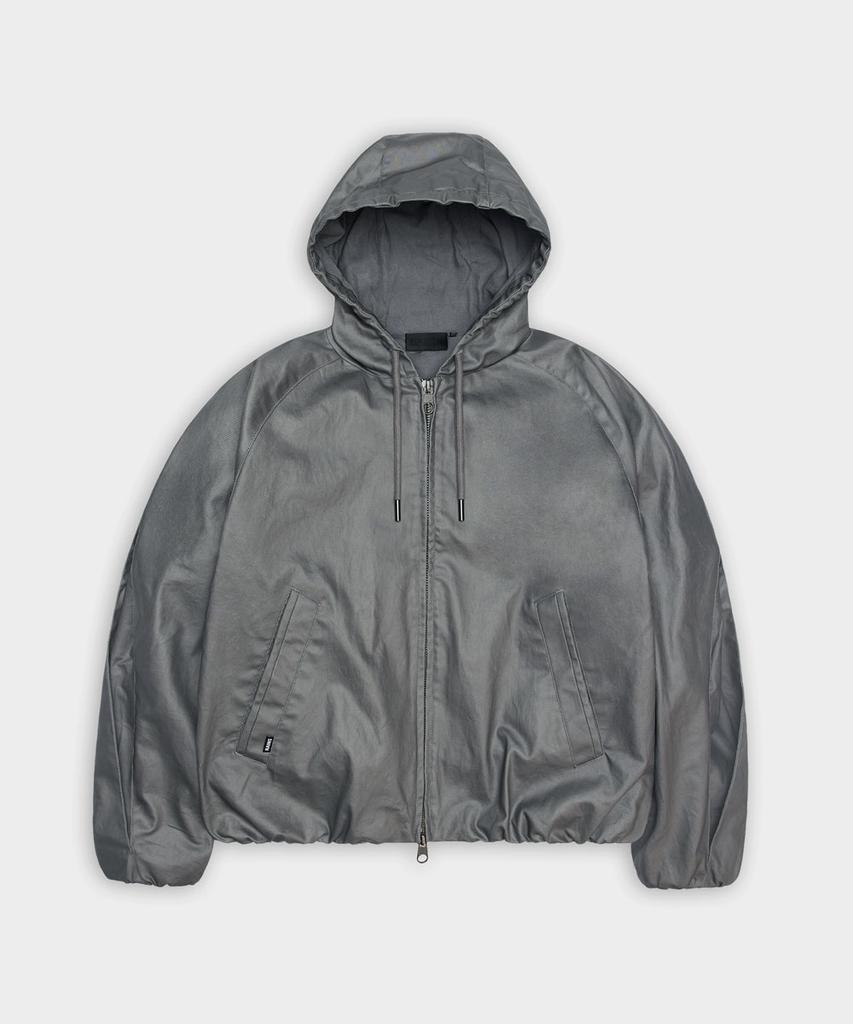 Rains Heavy Woven Jacket - Asphalt