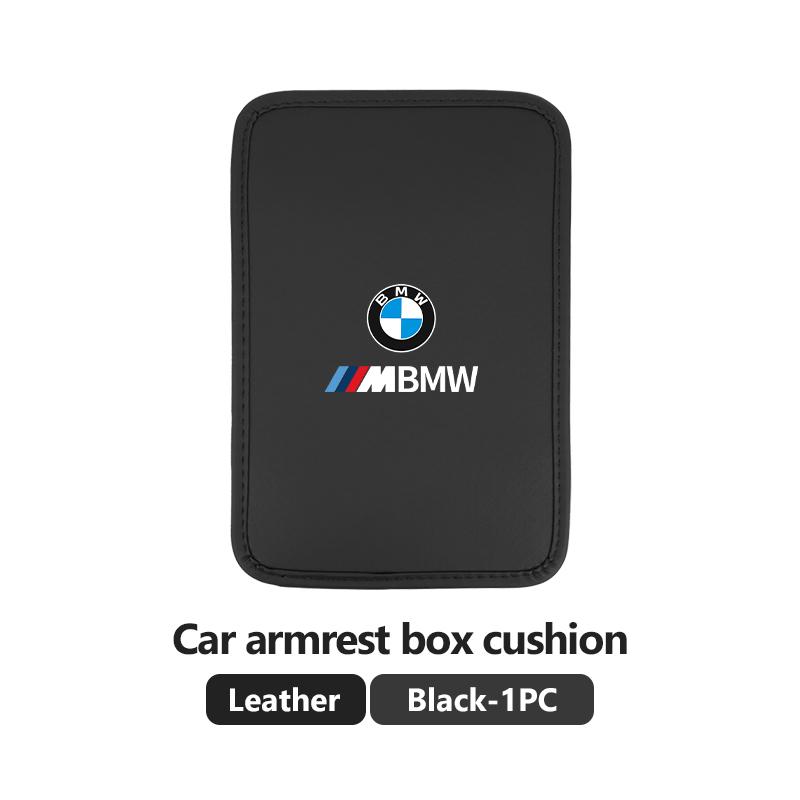 QAED6 Ice silk Car Armrest box Pad Armrest Storage Box Cover Protection Mat For BMW G30 G20 M3 M5 E91 E92 E93 E36 E70 X3 X4 X5 X1 E39