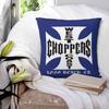 West Coast Choppers Квадратная Наволочка Чехол для Подушки Наволочка Чехол для Декоративной Подушки для Дома Спальни Автомобиля